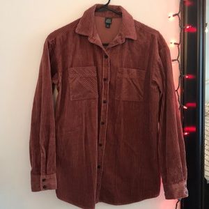 cute corduroy button up !!